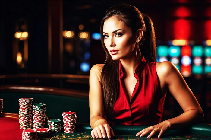 Antarmuka meja live dengan kamera dealer